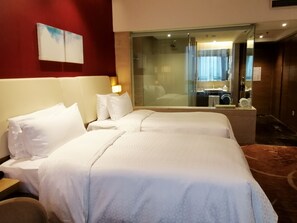 Minibar, in-room safe, desk, blackout curtains