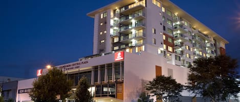 Façade de l’hébergement