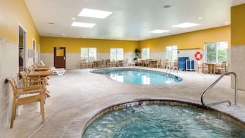 Indoor pool, outdoor pool