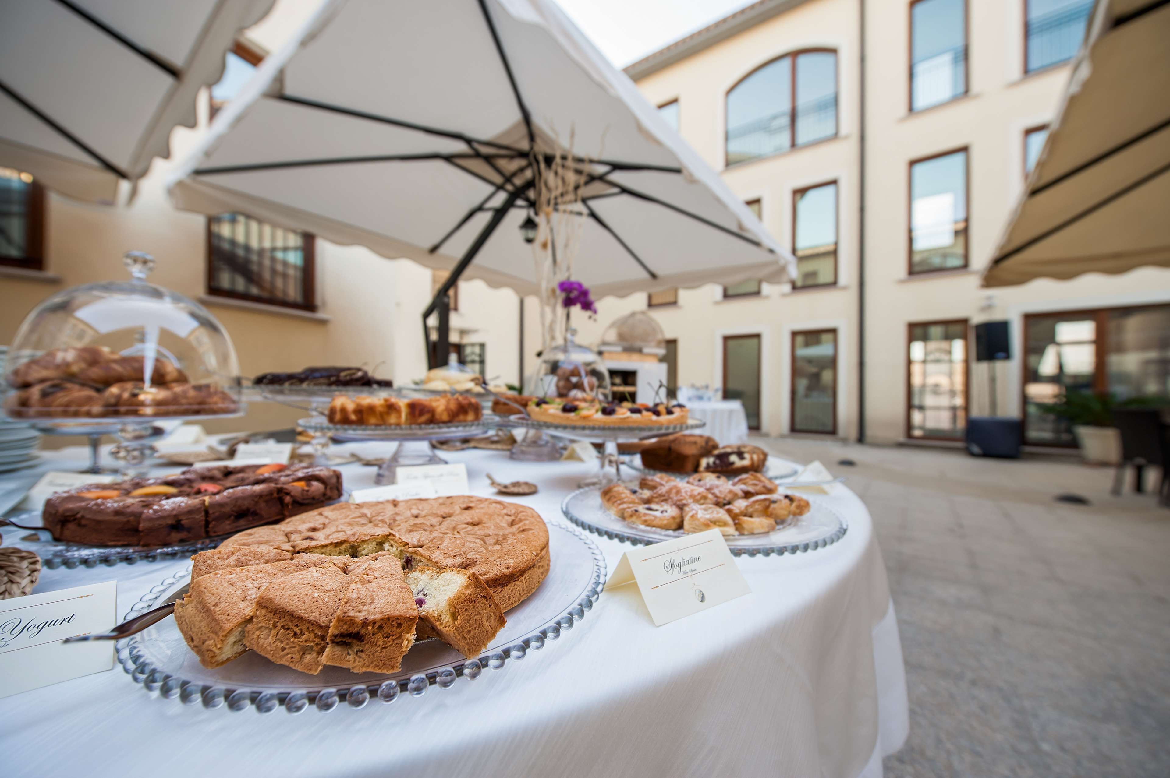 daily buffet breakfast (eur 12 per person)