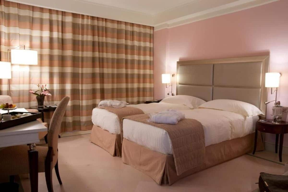 Frette Italian sheets, premium bedding, down duvets, memory-foam beds