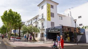 Voorkant van accommodatie