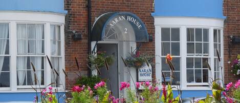 Fassade der Unterkunft