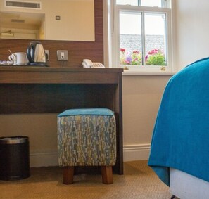 Deluxe Double Room | Desk, laptop workspace, blackout drapes, iron/ironing board - The Wyatt Hotel (Westport)