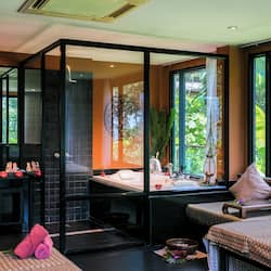 Phòng trị liệu đôi, phòng tắm hơi, trị liệu toàn thân
