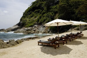 Una playa cerca, traslado desde/hacia la playa gratis