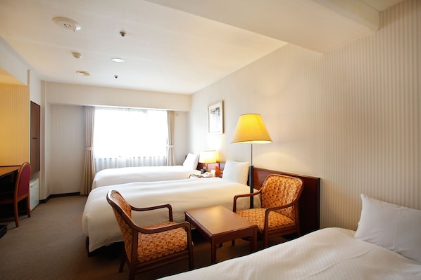 Desk, blackout curtains, iron/ironing board, free WiFi