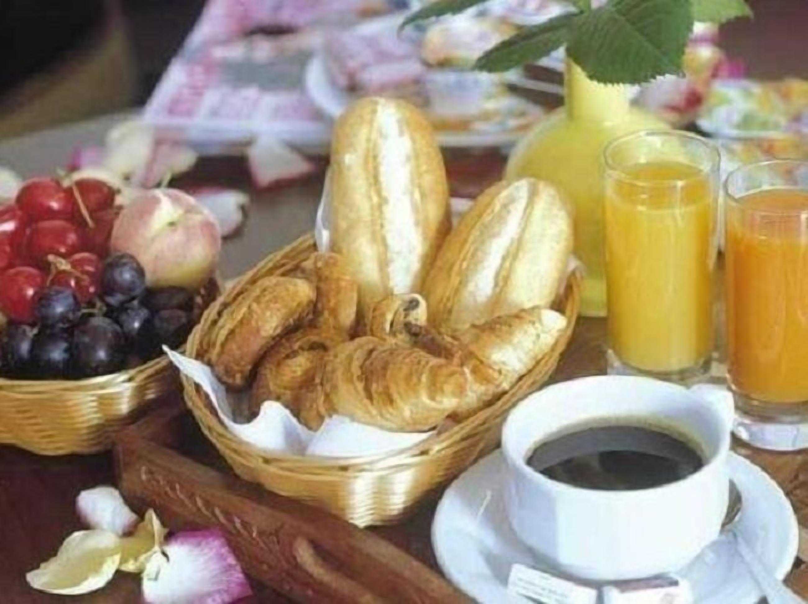 daily buffet breakfast (eur 10.50 per person)