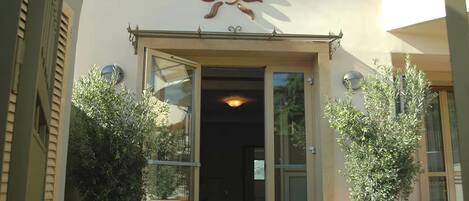 Facciata della struttura