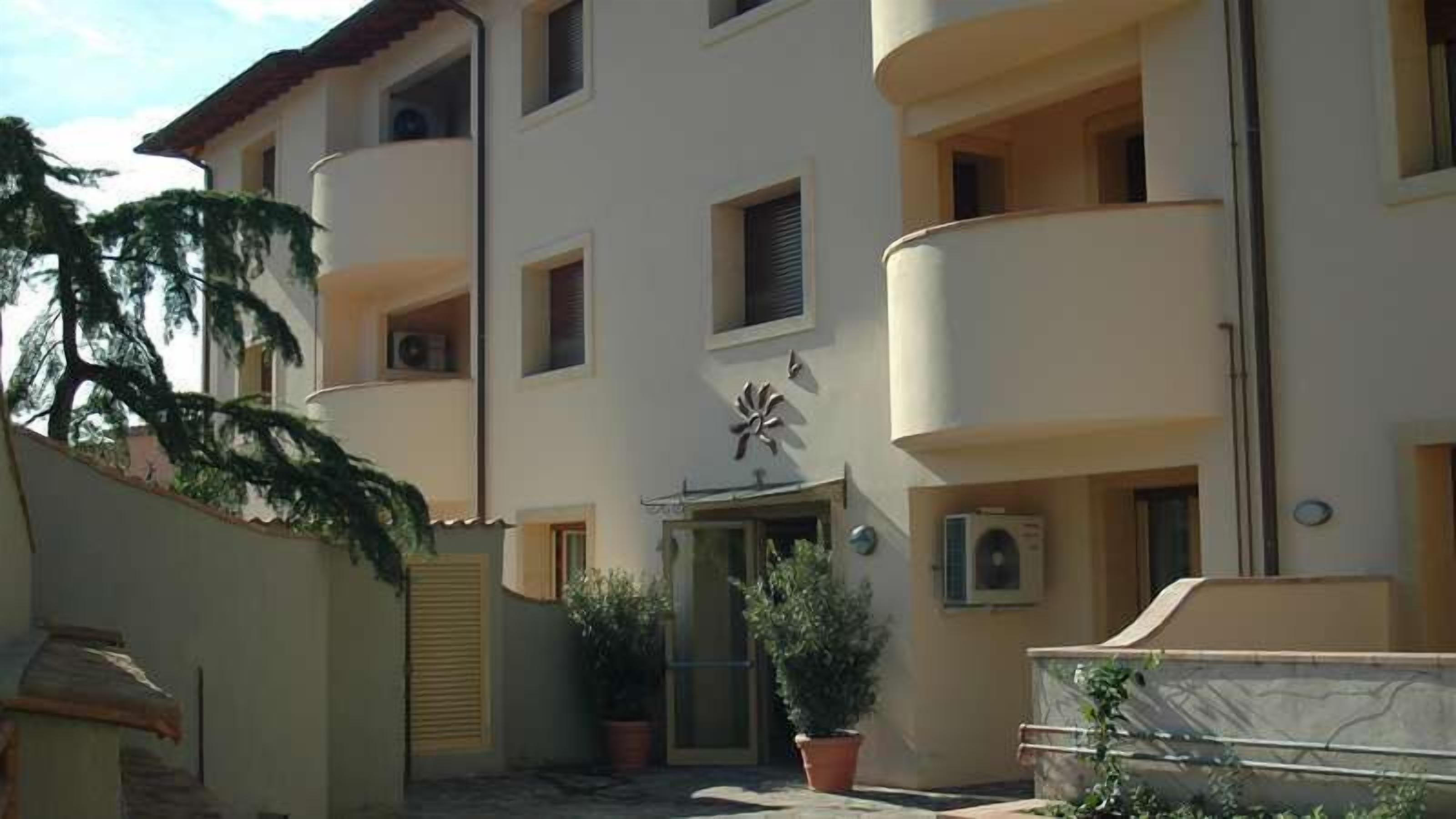 Fassade der Unterkunft