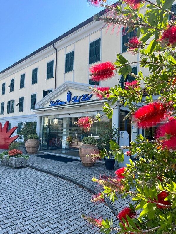 Façade de l’hébergement