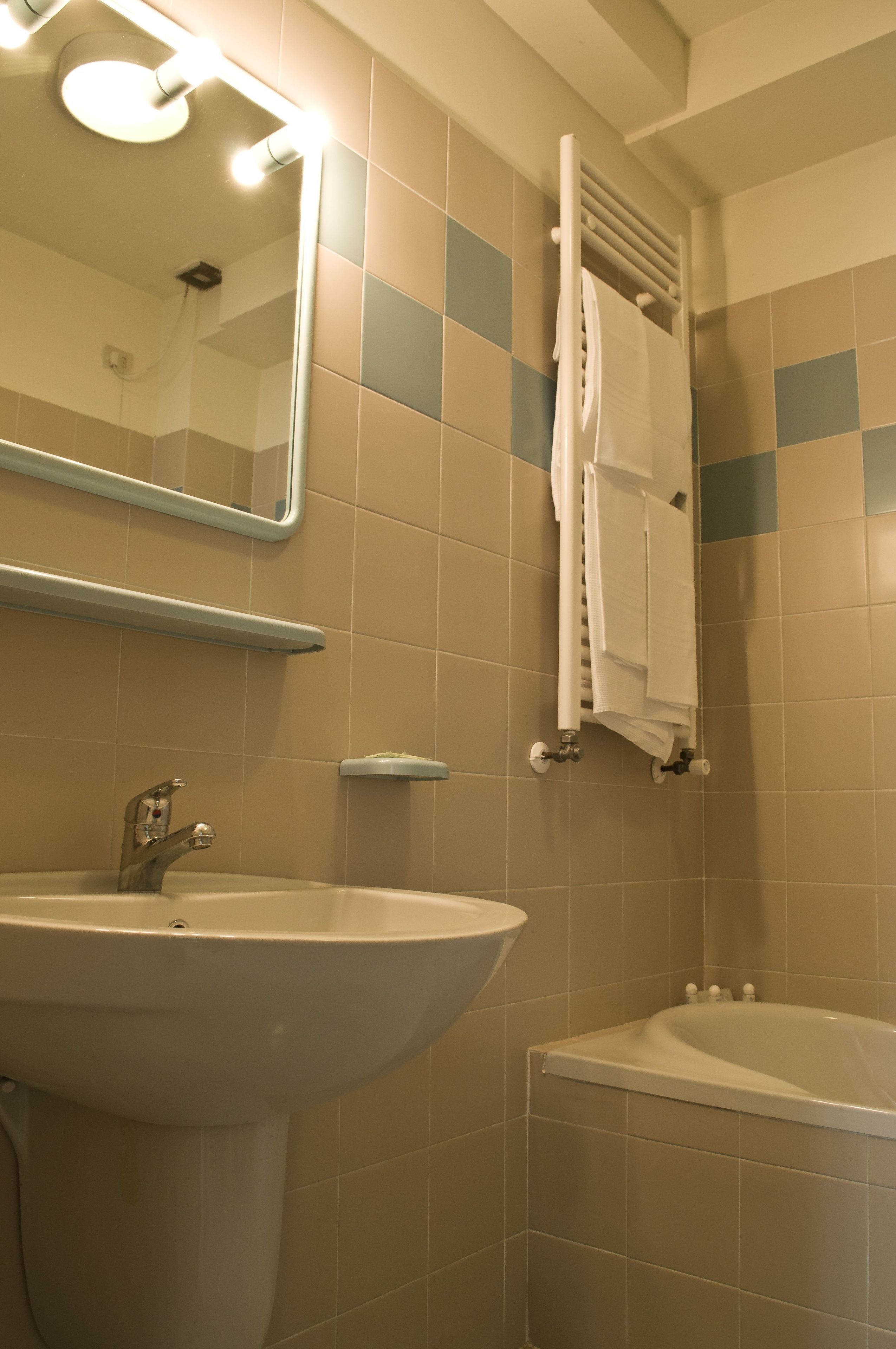 shower, free toiletries, hair dryer, bidet