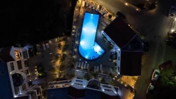 Front of property - evening/night