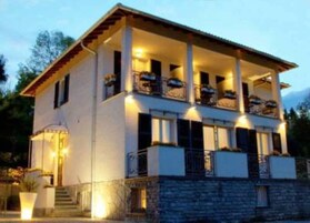 Front of property – evening/night