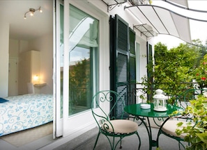 Chambre de base double, balcon | Balcon
