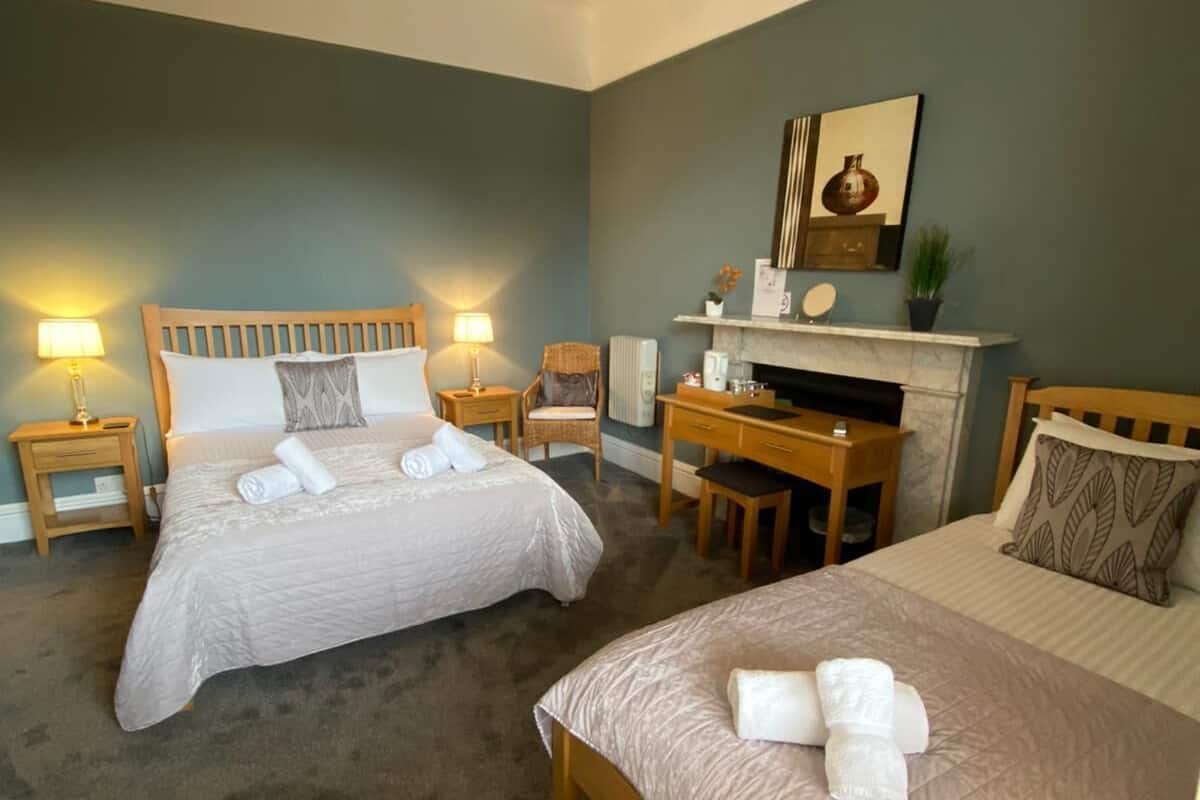 Desk, iron/ironing board, free WiFi, bed sheets