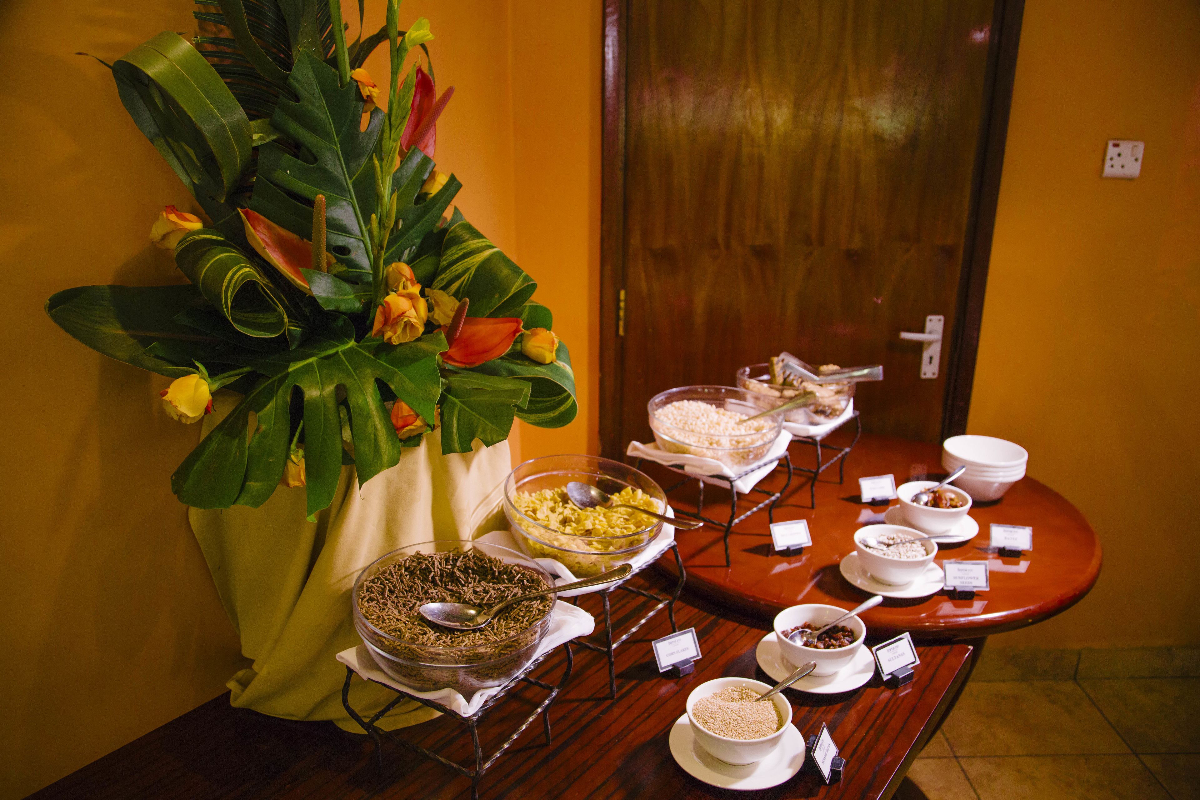 daily buffet breakfast (usd 25 per person)