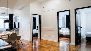 3 Bedroom Suite Premium | Living area | Flat-screen TV, DVD player