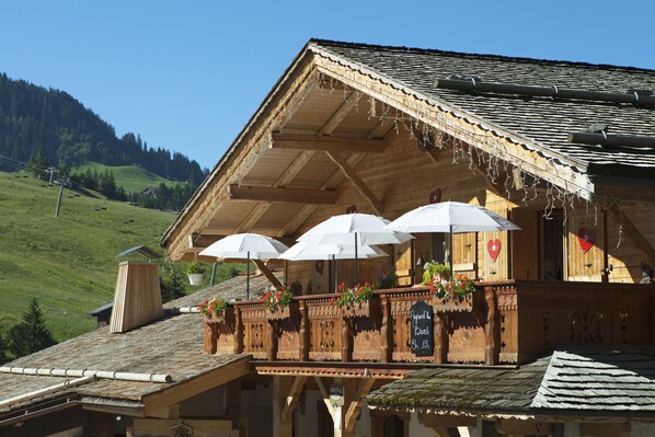 Voorkant van accommodatie