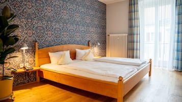 Premium bedding, in-room safe, individually furnished, desk