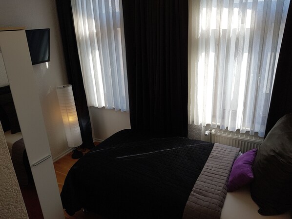 Desk, iron/ironing board, free cots/infant beds, free WiFi