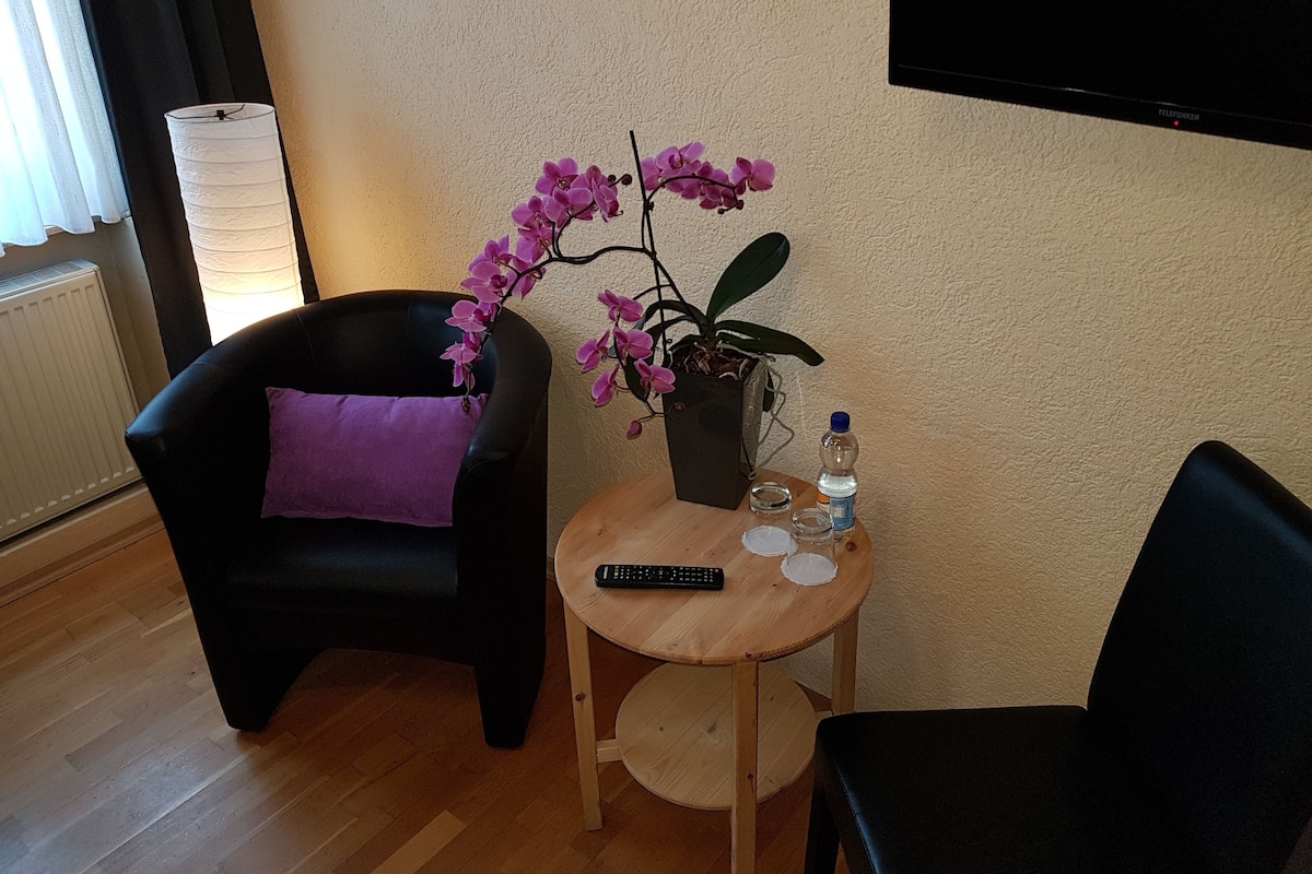 Desk, iron/ironing board, free cots/infant beds, free WiFi