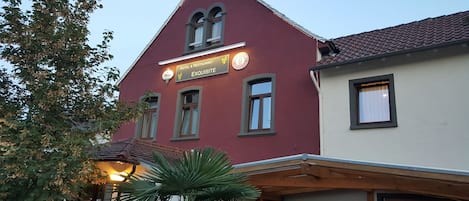 Fassade der Unterkunft