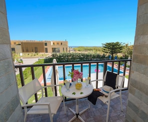 Studio for 2 people | Balcony view
