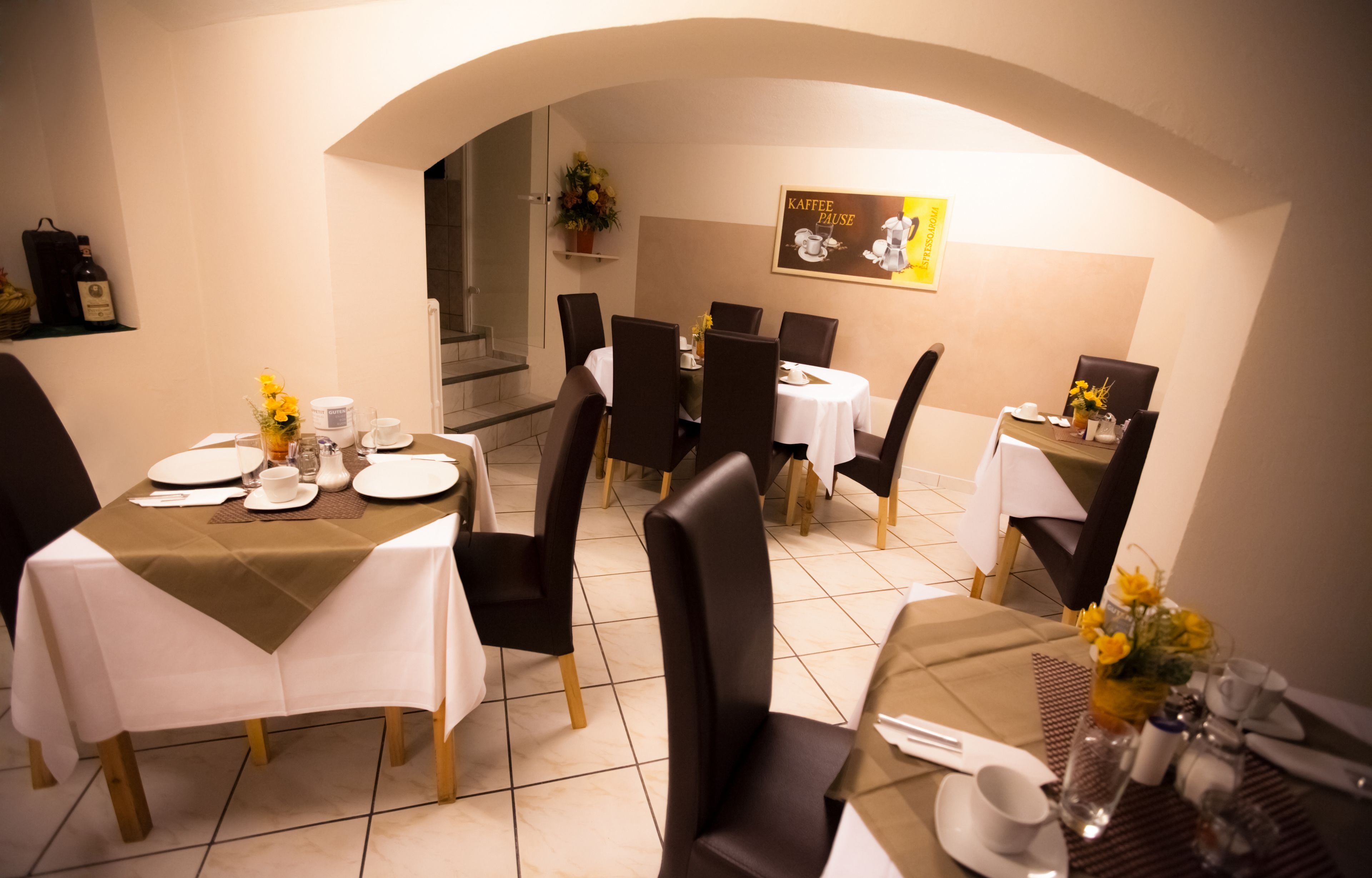 daily buffet breakfast (eur 12 per person)