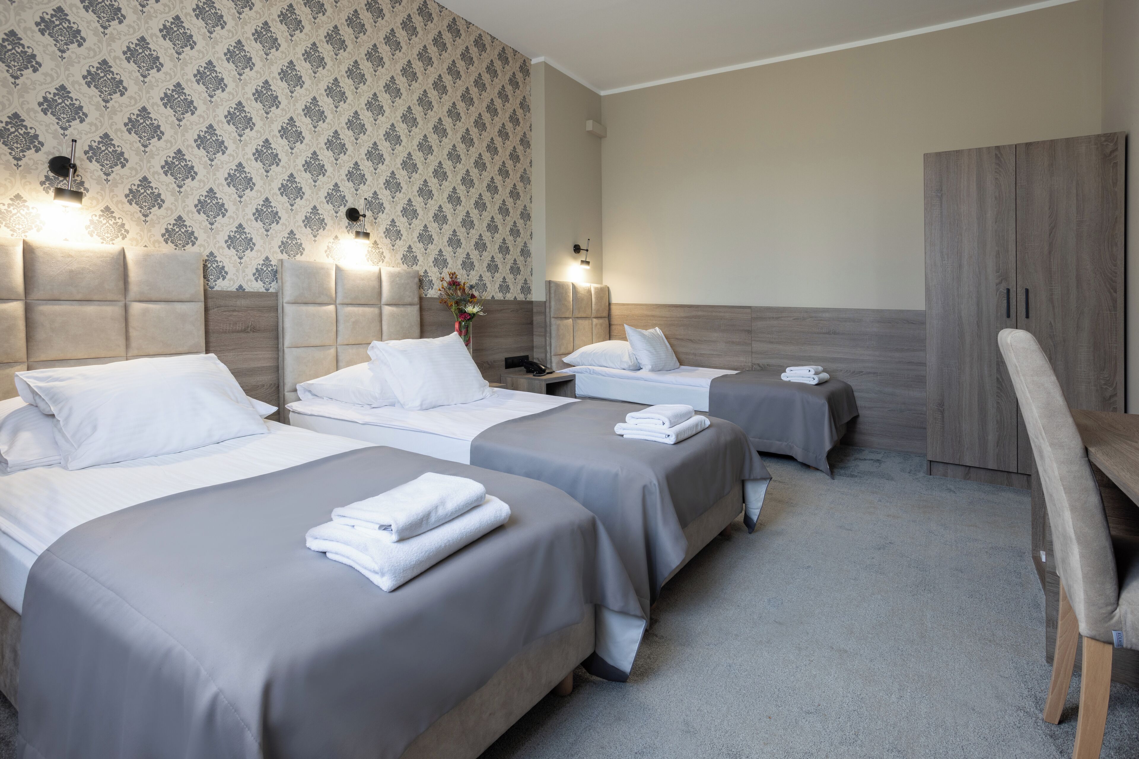 superior triple room | hypo-allergenic bedding, down duvets, in-room safe