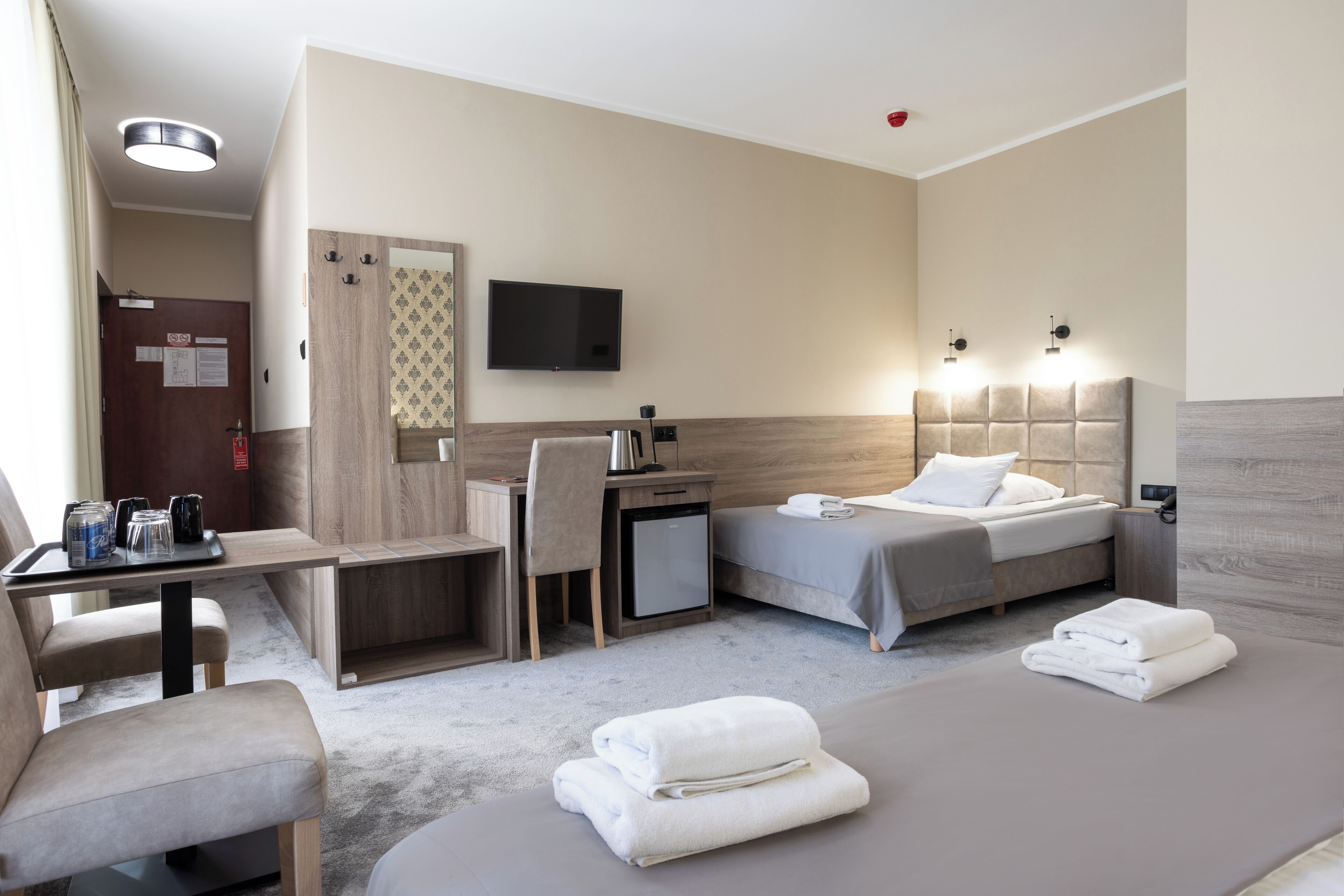 superior triple room | hypo-allergenic bedding, down duvets, in-room safe