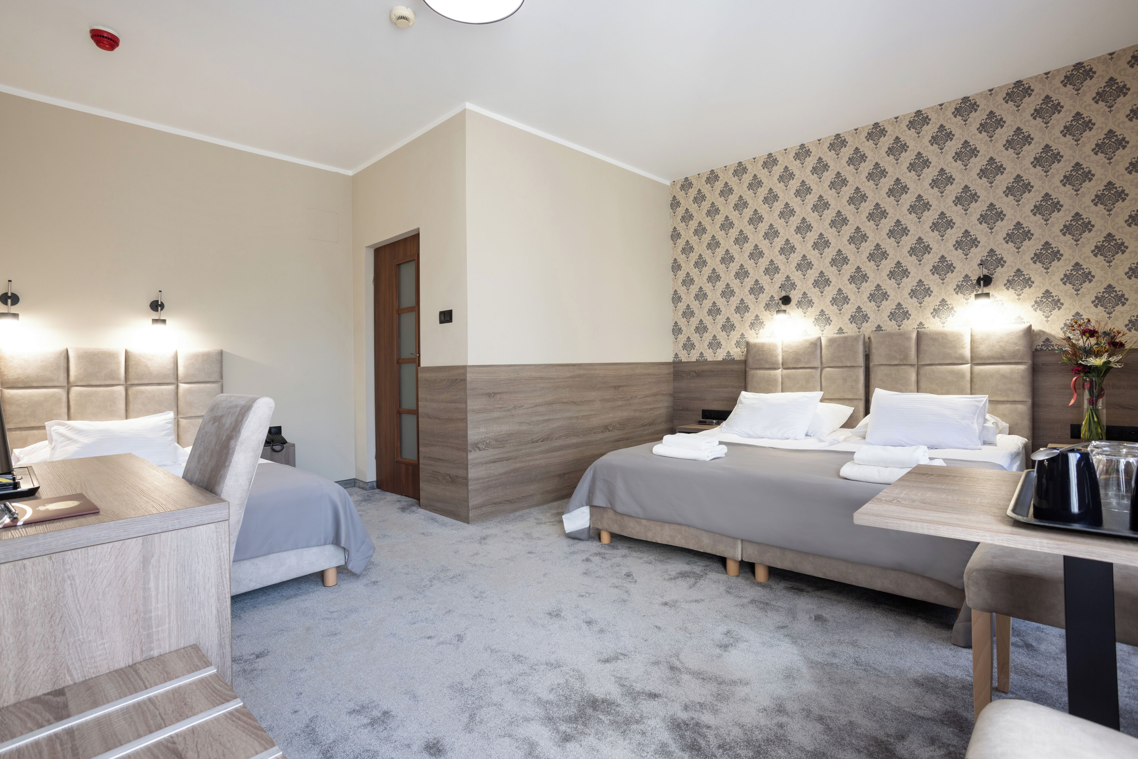 superior triple room | hypo-allergenic bedding, down duvets, in-room safe