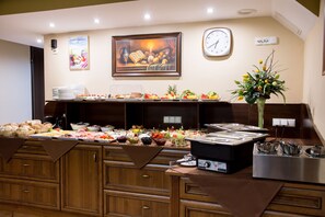 Petit déjeuner buffet compris tous les jours