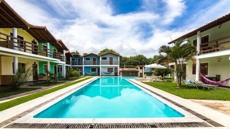 2 outdoor pools, pool umbrellas, sun loungers