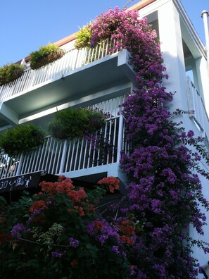 Overnatningsstedets facade