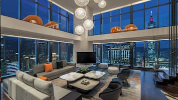 Televisión LCD, reproductor de DVD, estación para iPod