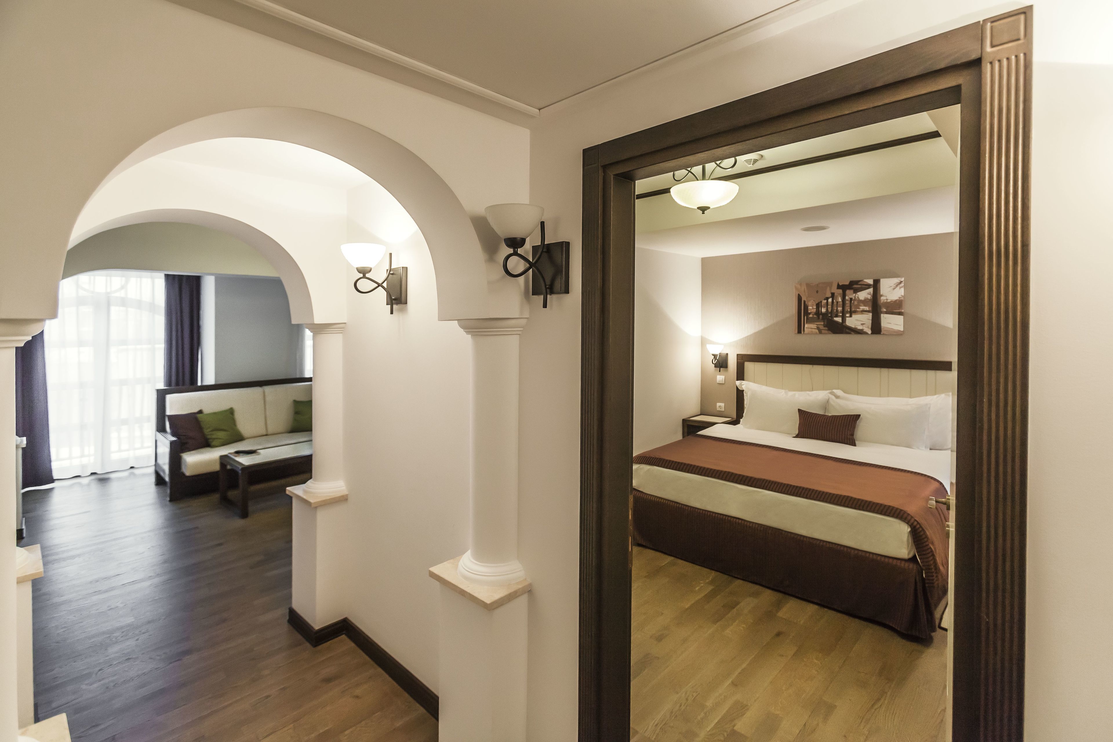 premium bedding, minibar, in-room safe, individually decorated