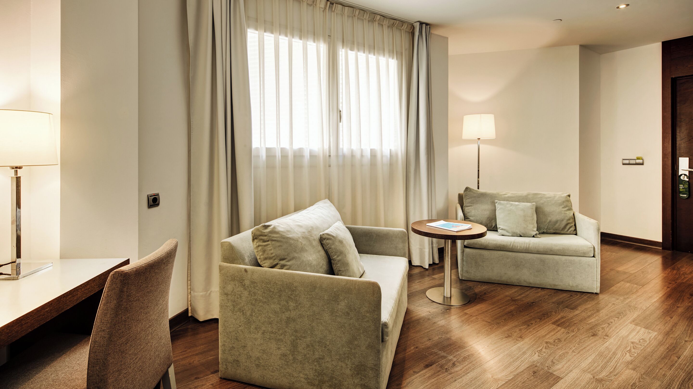 junior suite | minibar, in-room safe, desk, blackout curtains