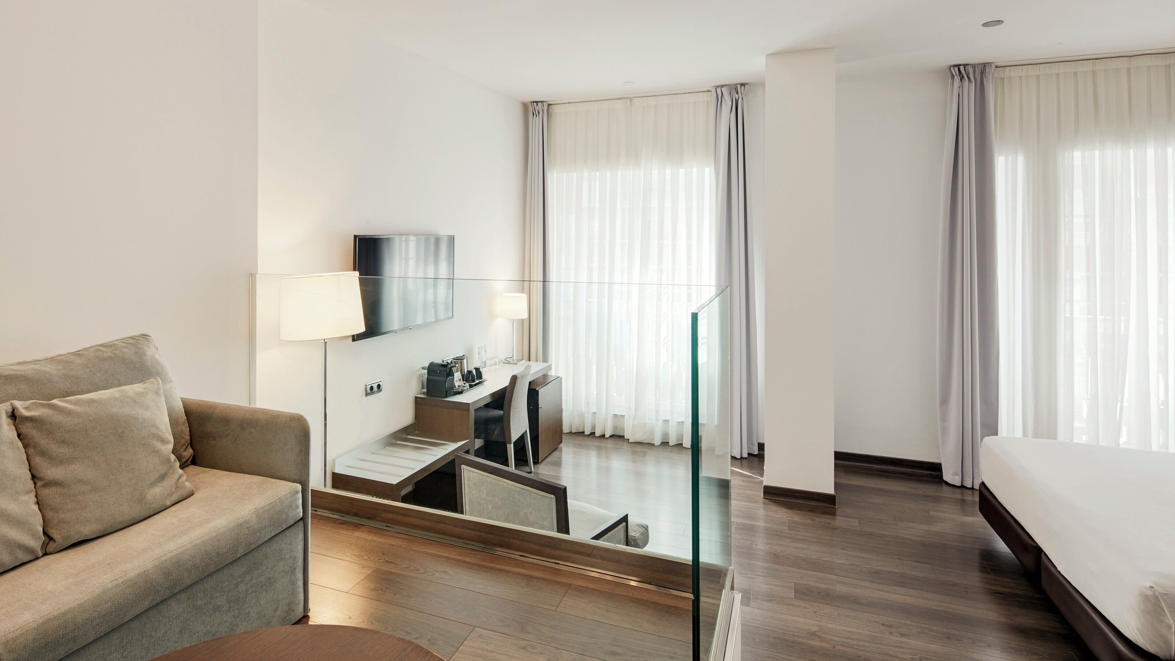 Minibar, in-room safe, desk, blackout drapes