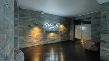 Behandlungsräume für Paare, Sauna, Körperbehandlungen, Aromatherapie