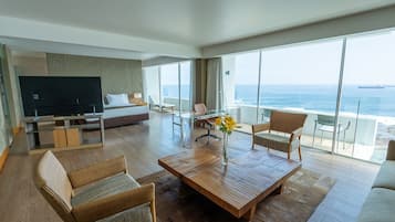 Suite Premium, 1 trĂšs grand lit, vue mer (Single)