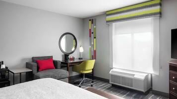 Chambre, 1 très grand lit