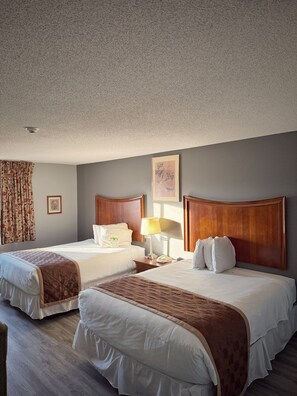 Standard Room, 2 Queen Beds | Blackout drapes, soundproofing, iron/ironing board, free WiFi - Laketree Inn And Suites Marion (Marion)