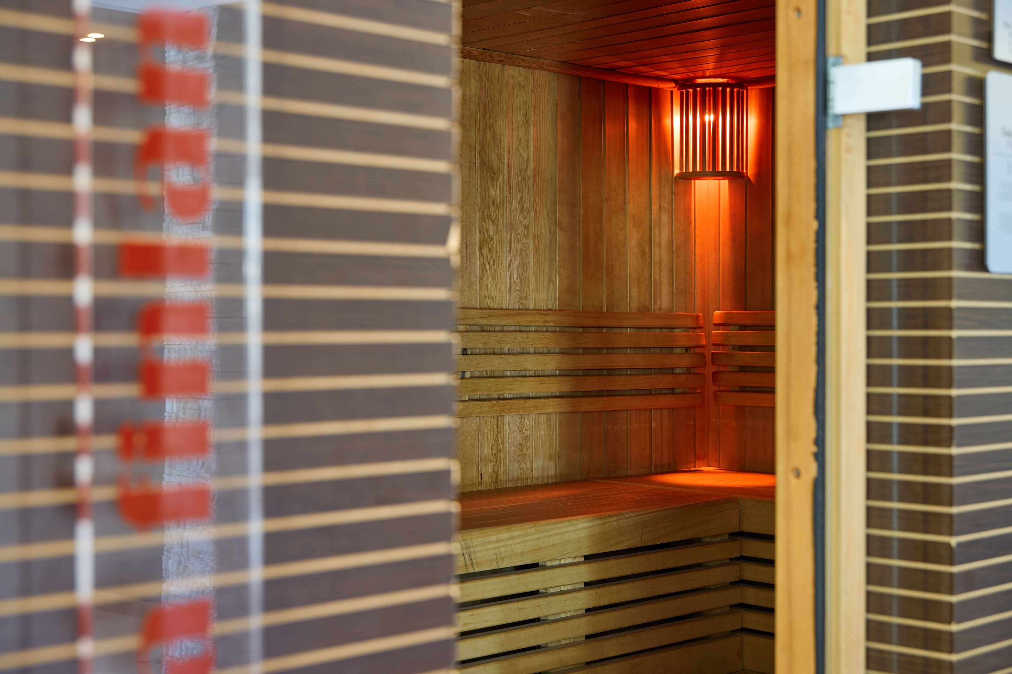 sauna, steam room