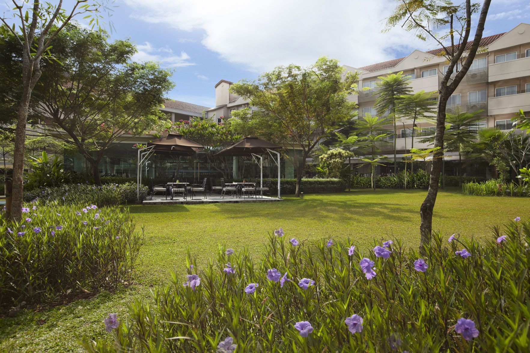Jardines del alojamiento