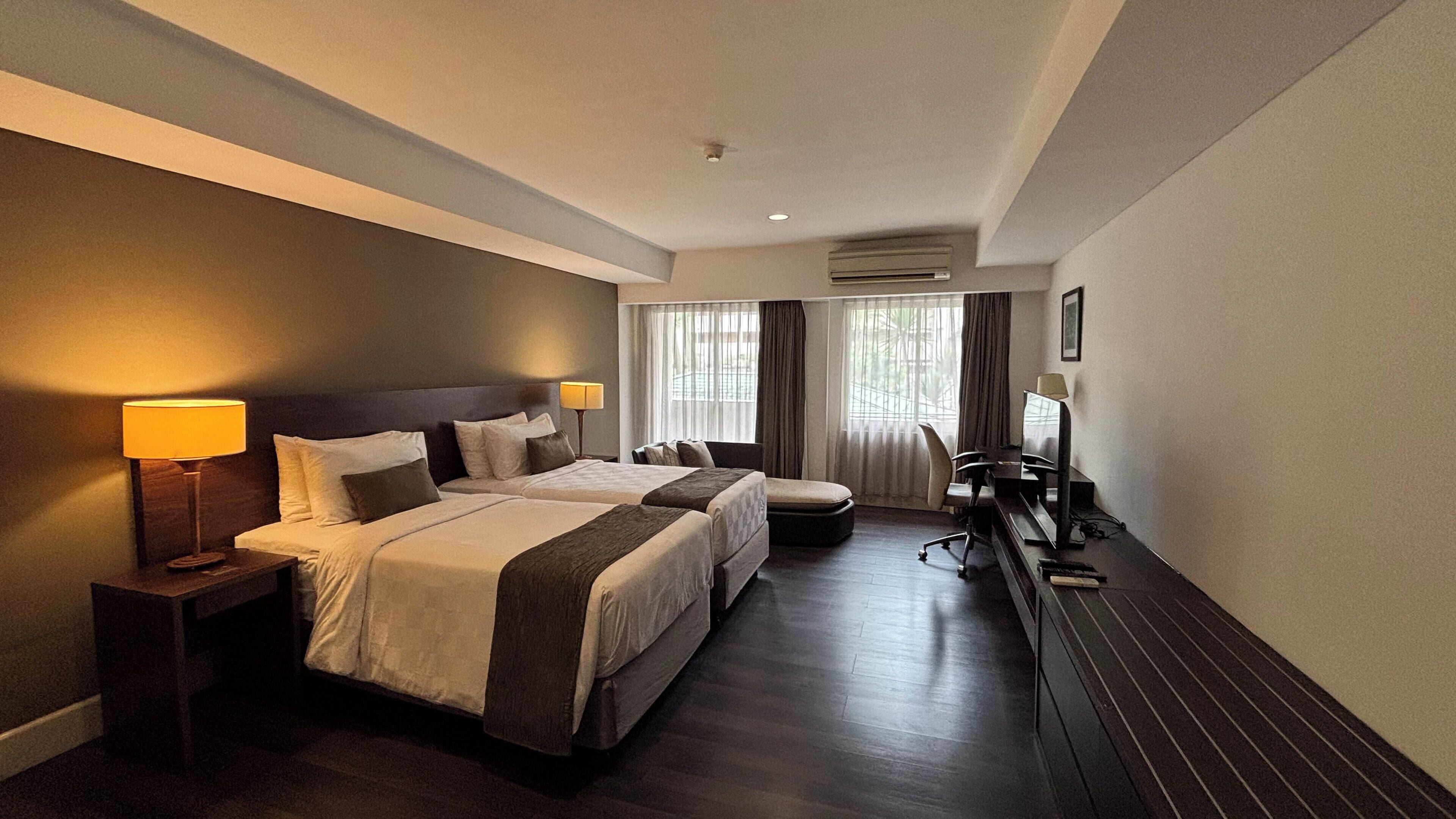 Garden Wing Premier Twin | Coffres-forts dans les chambres, bureau, chambres insonorisées