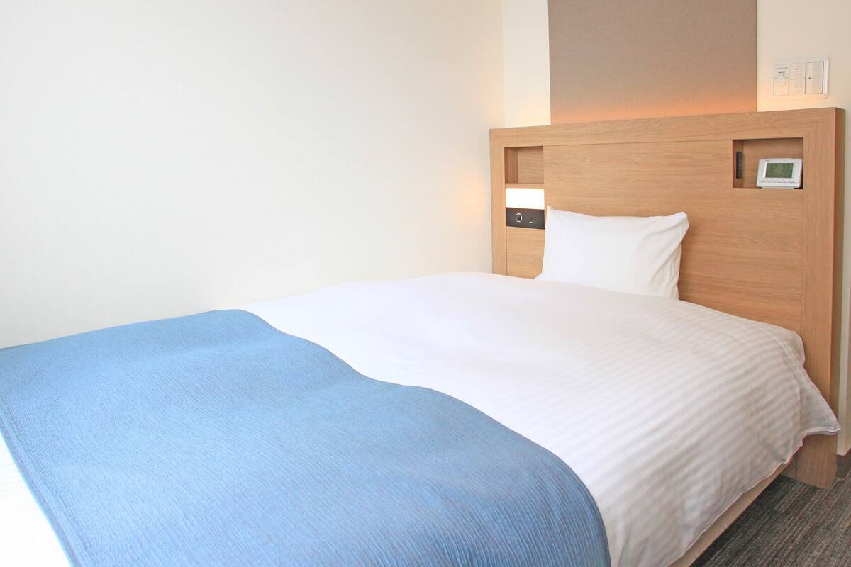 Desk, blackout drapes, iron/ironing board (on request), WiFi (free)
