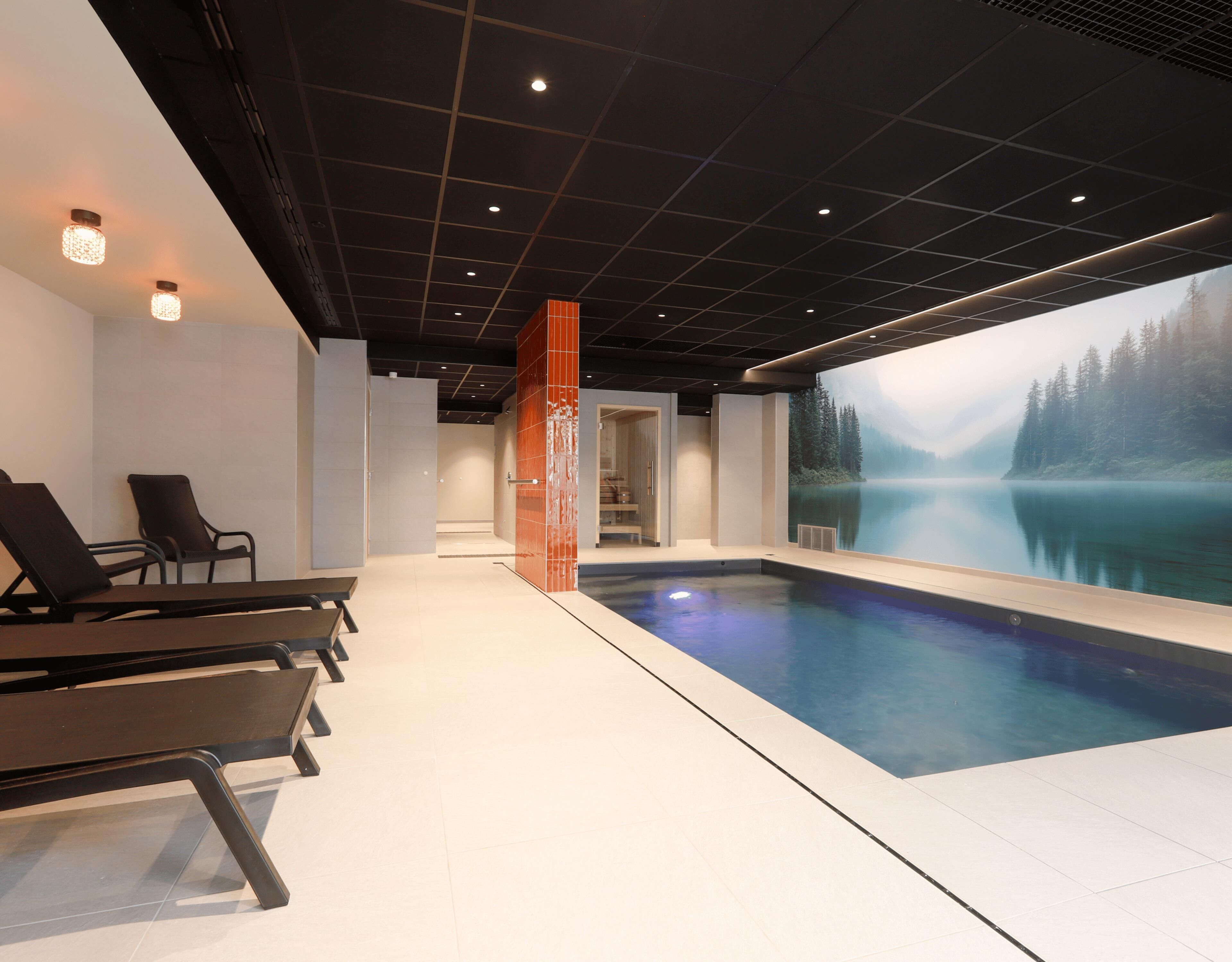 Indoor pool, open 7:00 AM to 10:00 PM, free cabanas, sun loungers