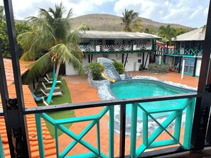 Studio, Pool View | Terrace/patio - Rancho El Sobrino (Sabana Westpunt)
