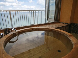 x Traditional Room, Smoking, Ocean View | Deep soaking bathtub - Kaigetsukan (Sumoto)